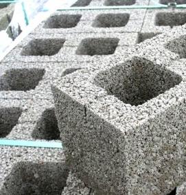 Керамзитобетонные блоки полнотелые - вариант 2