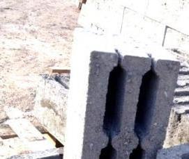 Керамзитобетонные блоки технические - тип 3