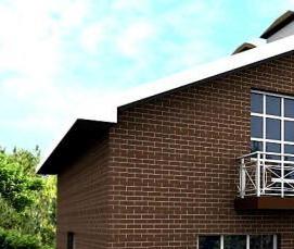 Кирпич бархат коричневый - тип 2