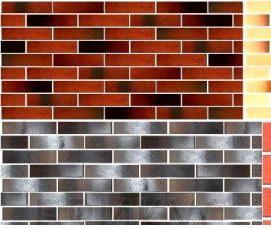 Кирпич двухцветный облицовочный - тип 3