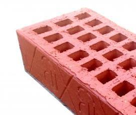 Кирпич керамический одинарный рядовой полнотелый м125 - вариант 2