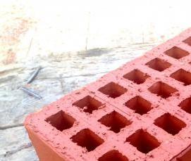 Кирпич керамический пустотелый одинарный - тип 4