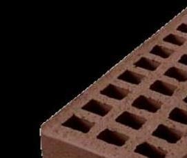 Кирпич кладочный пустотелый - модель 1