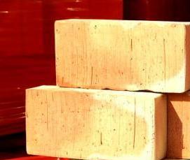 Кирпич красный одинарный полнотелый - тип 1