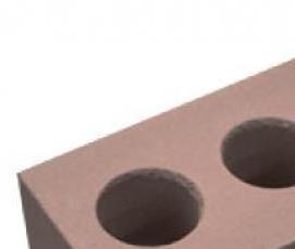 Кирпич лицевой пустотелый полуторный - вариант 1