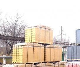 Кирпич лицевой силикатный желтый - вариант 3