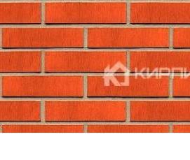 Кирпич облицовочный красный бархат - модель 1