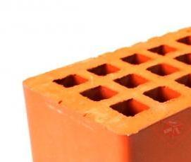 Кирпич облицовочный пустотелый полуторный - тип 2