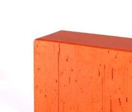 Кирпич печной закругленный - модель 2