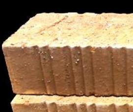 Кирпич полнотелый красный - модель 4