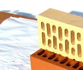 Кирпич полнотелый облицовочный керамический - вариант 2