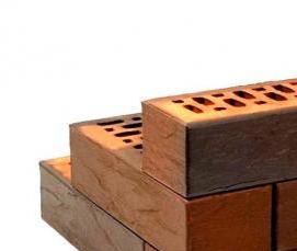 Кирпич пустотелый 250х85х65 - модель 2
