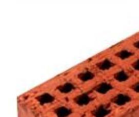 Кирпич рядовой пустотелый 250х120х65 - вариант 2