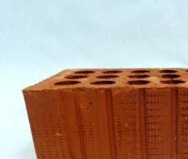 Кирпич рядовой рифленый - модель 4