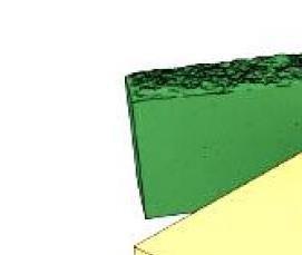 Кирпич шамотный фигурный - модель 1