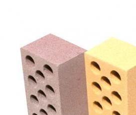 Кирпич силикатный колотый цветной - вариант 2