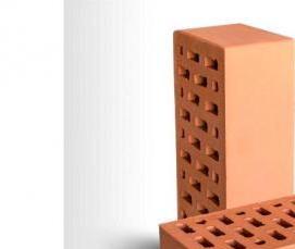 Кирпич силикатный облицовочный полуторный - модель 1