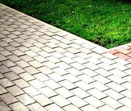 Кирпич вибропрессованный бетонный - модель 4