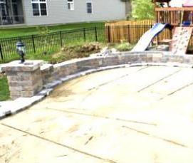 Кирпич вибропрессованный бетонный - модель 2