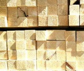 Клееный брусок 50х50 мм - модель 3