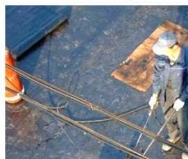 Клеящиеся рубероид - тип 1