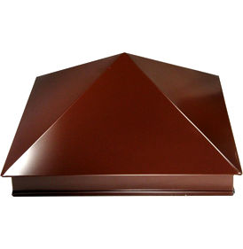 Колпак для забора 410 x 410 мм