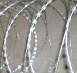 Колючая проволока спиралью - вариант 3