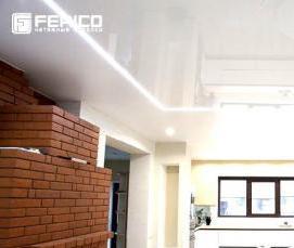 Комбинированные натяжные потолки - вариант 3