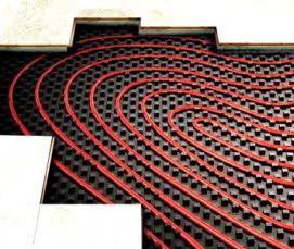 Комбинированные теплые полы - тип 4