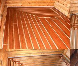 Комбинированные теплые полы - тип 3