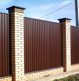 Комбинированный забор ЭКОНОМ