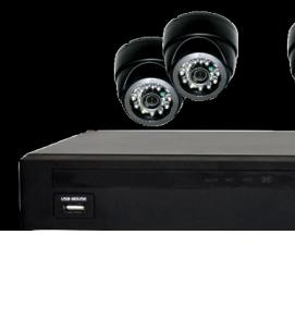 Комплект видеонаблюдения - модель 3