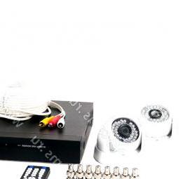 Комплект видеонаблюдения с выходом в интернет - вариант 3