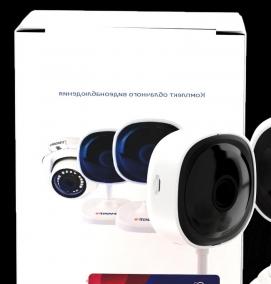 Комплект видеонаблюдения - модель 2