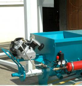 Комплектующие штукатурной станции - модель 2