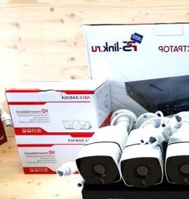 Комплекты ip видеонаблюдения для улицы - вариант 2