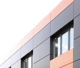 Композитные алюминиевые фасады - вариант 1