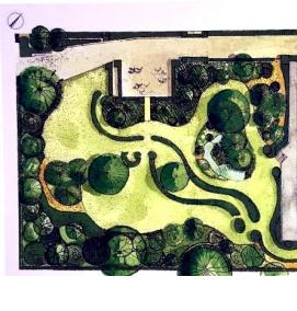 Компьютерный ландшафтный дизайн - модель 4