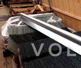 Конек кровельный оцинкованный - вариант 2