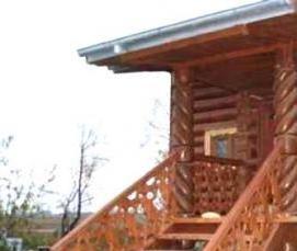 Консольные деревянные балки - модель 4