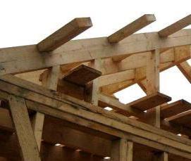 Консольные деревянные балки - модель 3
