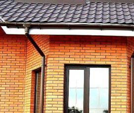 Коричневые пластиковые окна - вариант 2