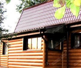 Коричневый блок-хаус - вариант 4