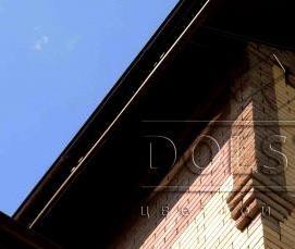 Коричневый декоративный кирпич - модель 4