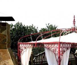 Кованые беседки для дачи - тип 1