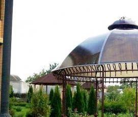 Кованые беседки для дачи - тип 4