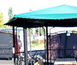 Кованые беседки с барбекю - тип 2