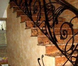 Кованые лестницы - тип 1