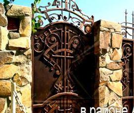 Кованые лестницы на заказ - модель 1