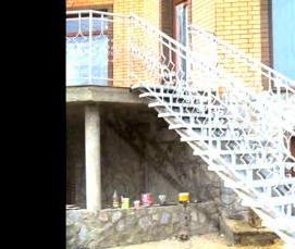 Кованые лестницы на заказ - модель 3